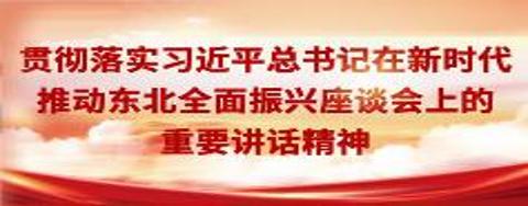 貫徹落實習近平總書記在新時代推動東北全面振興座談會上的重要講話精神